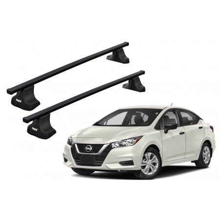 Barras Thule NISSAN Versa 12- TN / WingBar Black