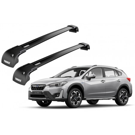 Barras Thule SUBARU XV 19-22 RA / WingBar EDGE Black