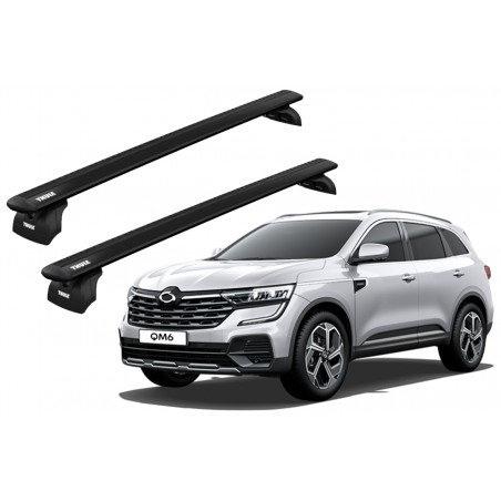 Barras Thule RENAULT Samsung QM6 17- RA / WingBar Black