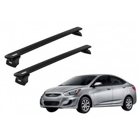 Barras Thule HYUNDAI i25 12-17 PF / WingBar Black