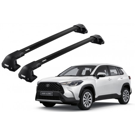 Barras Thule TOYOTA Corolla Cross 21- TN / EDGE Flush Black