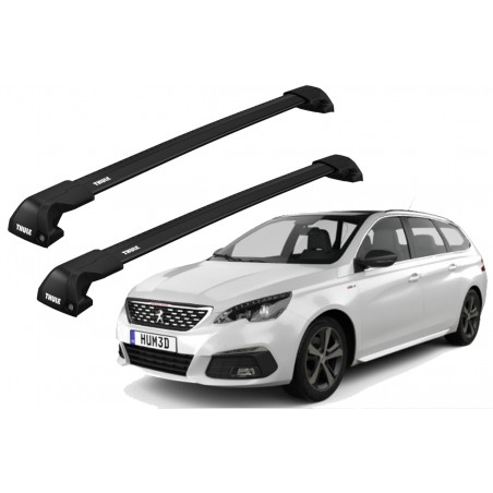 Barras Thule PEUGEOT 308 SW 22- RA / EDGE Flush Black