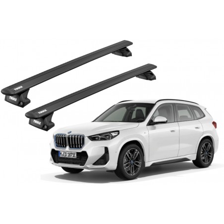 Barras Thule BMW iX1 23- RA / WingBar EVO Black