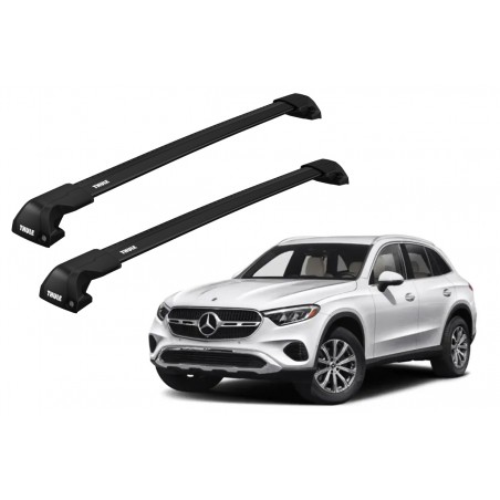 Barras Thule MERCEDES BENZ GLC 15-23 RA / EDGE Flush Black