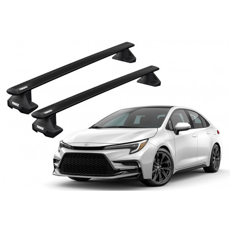 Barras Thule TOYOTA Corolla 19- TN / WingBar EVO Black