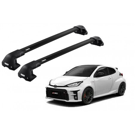 Barras Thule TOYOTA Yaris 21- TN / EDGE Flush Black