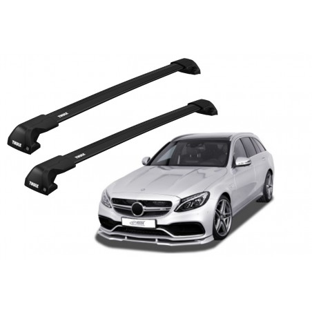 Barras Thule MERCEDES BENZ C-Class 21- RA / EDGE F BK