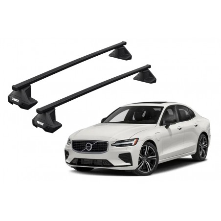 Barras Thule VOLVO S60 19- TN / SquareBar EVO