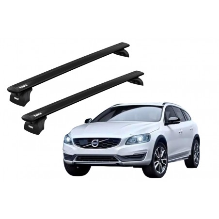 Barras Thule VOLVO V60 10-18 RA / WingBar Black