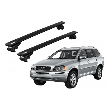 Barras Thule VOLVO XC90 02-14 RE / WingBar EVO Black