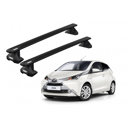 Barras Thule TOYOTA Aygo 14-21 TN / WingBar EVO Black