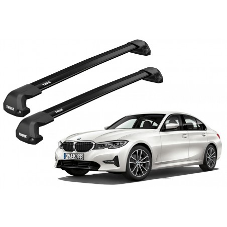 Barras Thule BMW 3-Series 19- PF / EDGE Flush Black