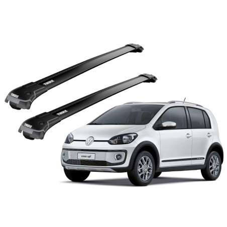 Barras Thule VOLKSWAGEN Cross UP 13- RE / WingBar EDGE Black