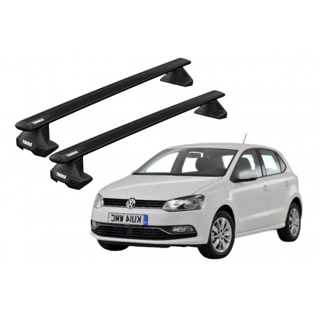 Barras Thule VOLKSWAGEN Polo 09-17 TN / WingBar EVO Black