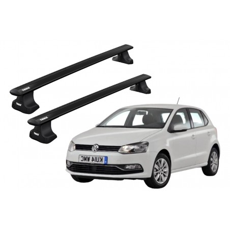 Barras Thule VOLKSWAGEN Polo 09-17 TN / WingBar Black