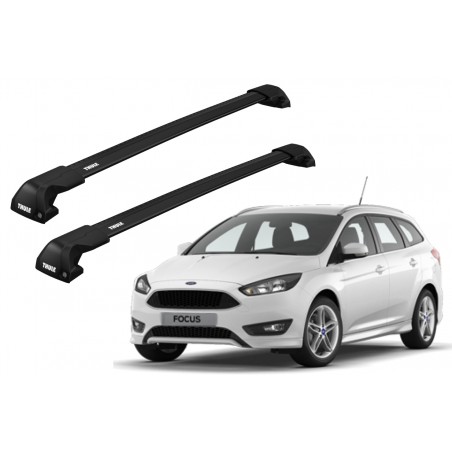 Barras Thule FORD Focus 19-22 RA / EDGE Flush Black