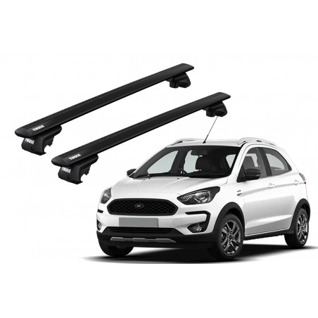 Barras Thule FORD Ka+ Active 18-21 RE / WingBar EVO Black