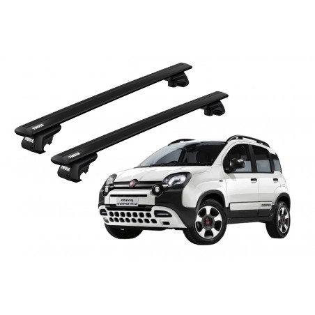 Barras Thule FIAT Panda Cross 14- RE / WingBar EVO Black