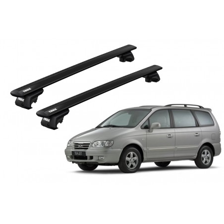 Barras Thule HYUNDAI Trajet 00-08 RE / WingBar EVO Black