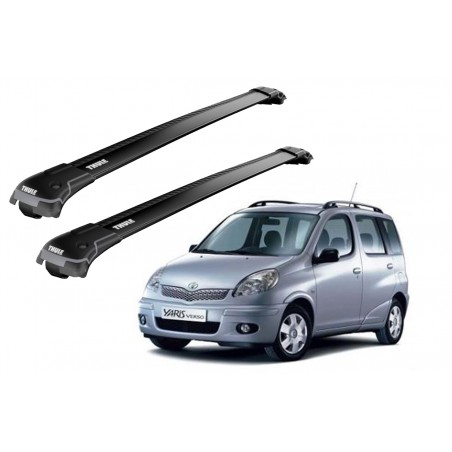 Barras Thule TOYOTA Yaris Verso 00-05 RE / Wing EDGE Black