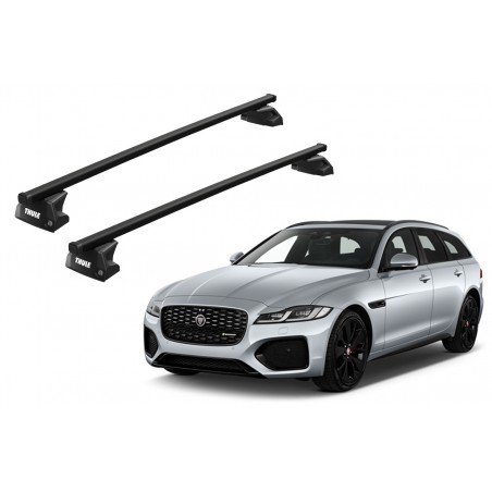 Barras Thule JAGUAR XF Sportbreak 18- RA / SquareBar EVO