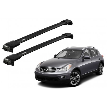 Barras Thule INFINITI EX37 08- RE / EDGE Flush Black