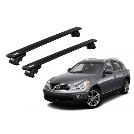 Barras Thule INFINITI EX37 08- RE / WingBar EVO Black