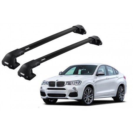 Barras Thule BMW X4 15-18 TN / EDGE Flush Black