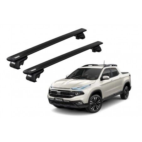 Barras Thule FIAT Toro 16- RE / WingBar EVO Black