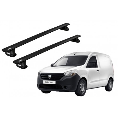 Barras Thule DACIA Dokker 12- PF / WingBar EVO Black