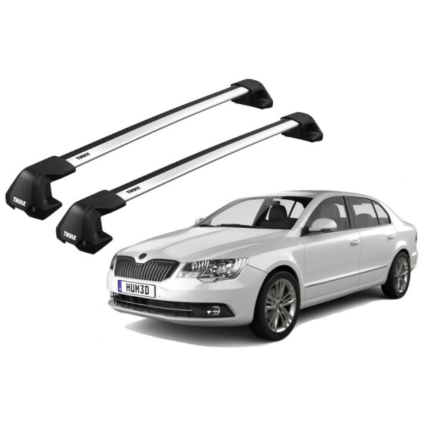 Barras Thule SKODA Superb (Mk III) 15-19 TN / EDGE Flush