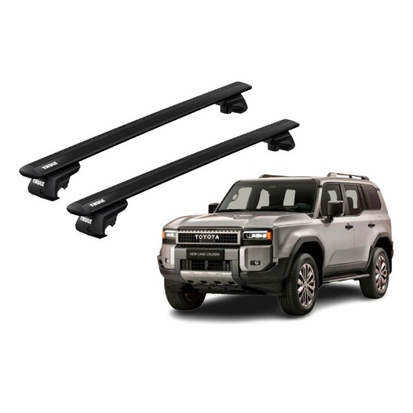 Barras Thule TOYOTA Land Cruiser Prado 24 - RE / WingBar EVO BLACK