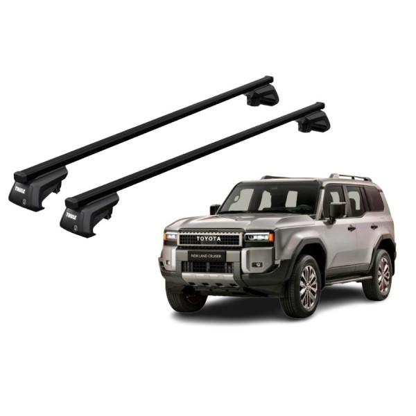 Barras Thule TOYOTA Land Cruiser Prado 24- RE / SmartRack XT SquareBar