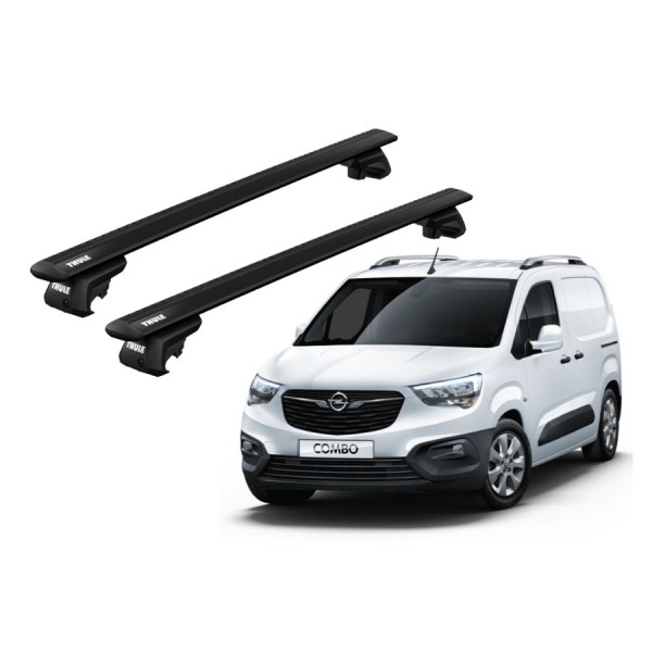 Barras Thule OPEL Combo 19- RE / WingBar EVO Black