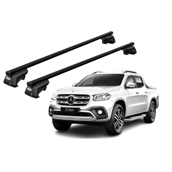 Barras Thule MERCEDES BENZ X-Class 18- RE / SmartR XT Square