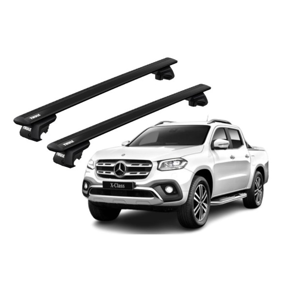 Barras Thule MERCEDES BENZ X-Class 18- RE / Wing EVO Black