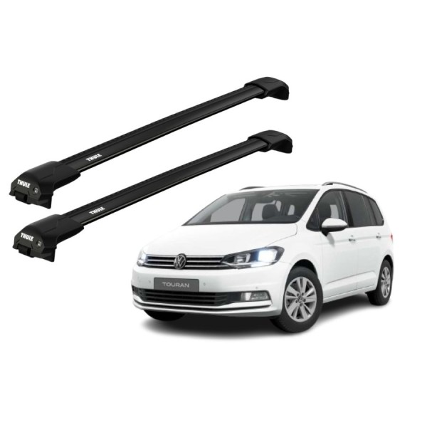 Barras Thule VOLKSWAGEN Touran II (5T) 15- RE / EDGE Flu BK