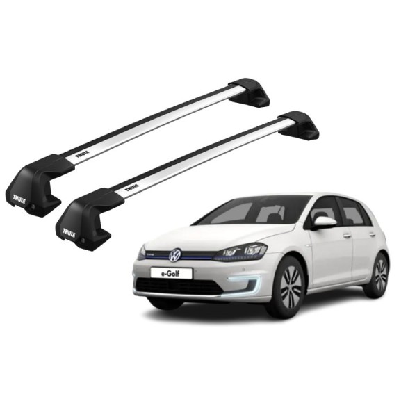 Barras Thule VOLKSWAGEN e-Golf 15- TN / EDGE Flush