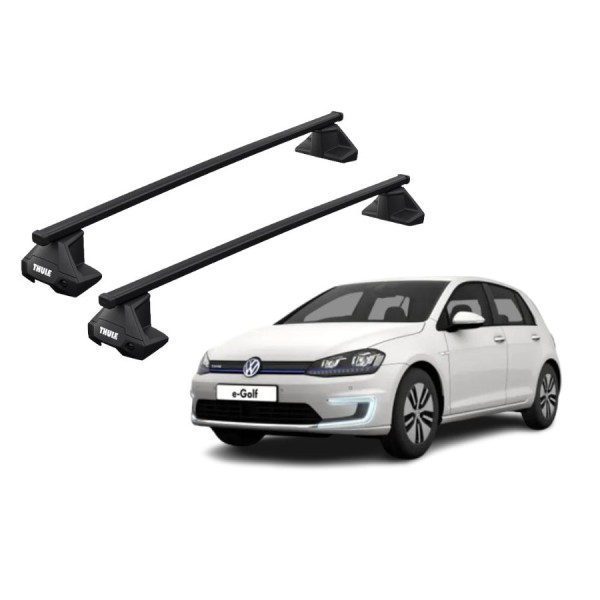 Barras Thule VOLKSWAGEN e-Golf 15- TN / SquareBar EVO