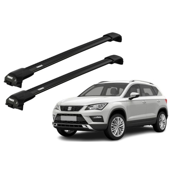 Barras Thule SEAT Ateca 16- RE / EDGE Flush Black