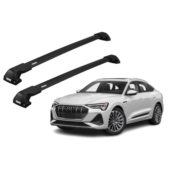 Barras Thule AUDI e-tron Sportback 20-23 RA / EDGE Flu Black