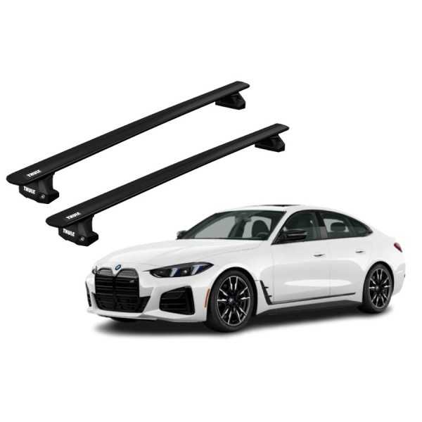 Barras Thule BMW i4 22- PF / WingBar EVO Black