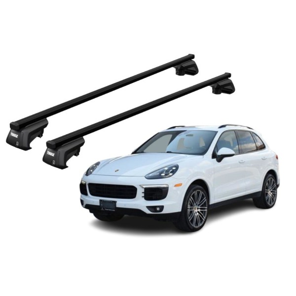 Barras Thule PORSCHE Cayenne 02-09 RE / SmartRack XT Square