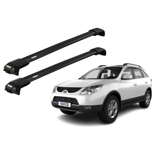 Barras Thule HYUNDAI ix55 08-15 RE / EDGE Flush Black