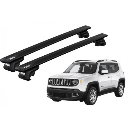 Barras Thule JEEP Renegade 15- RE / WingBar EVO Black