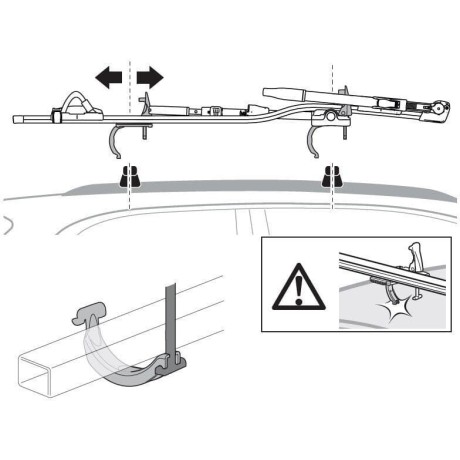 Adaptador Thule UpRide 8898